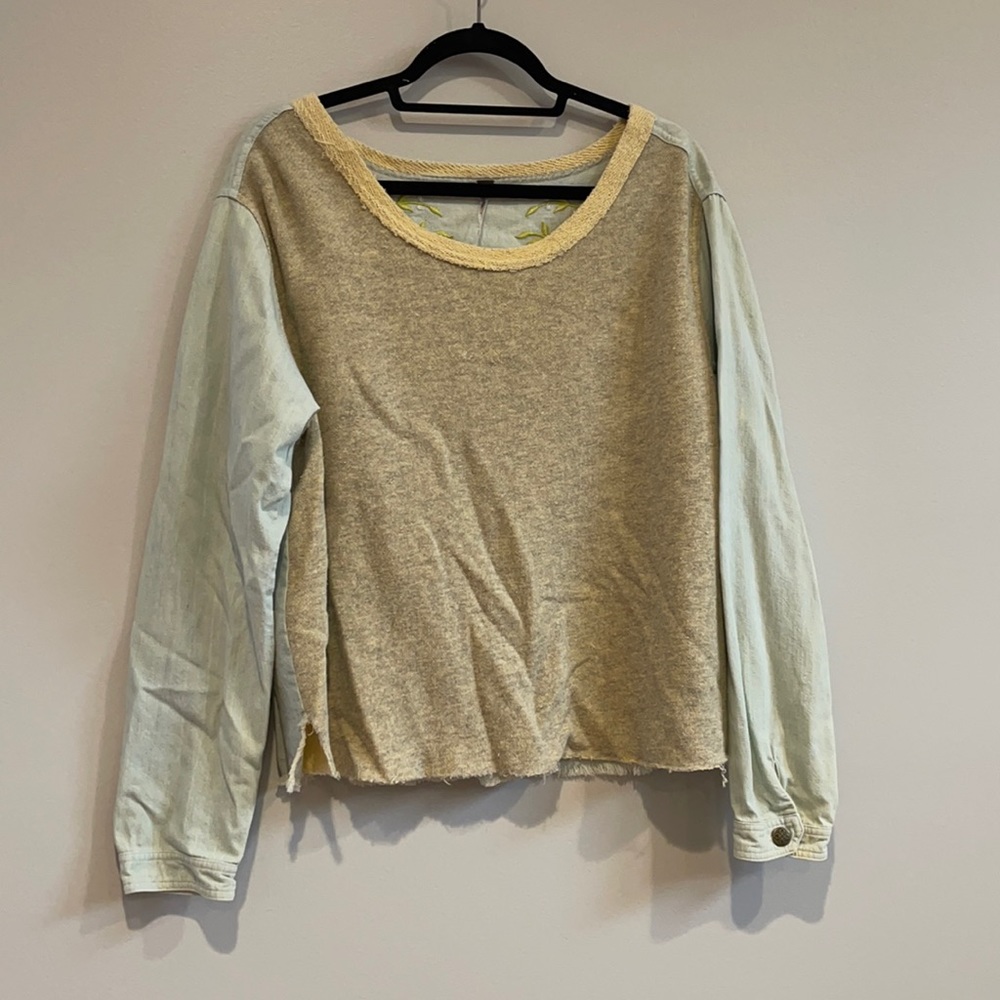 Free people oversized shirt